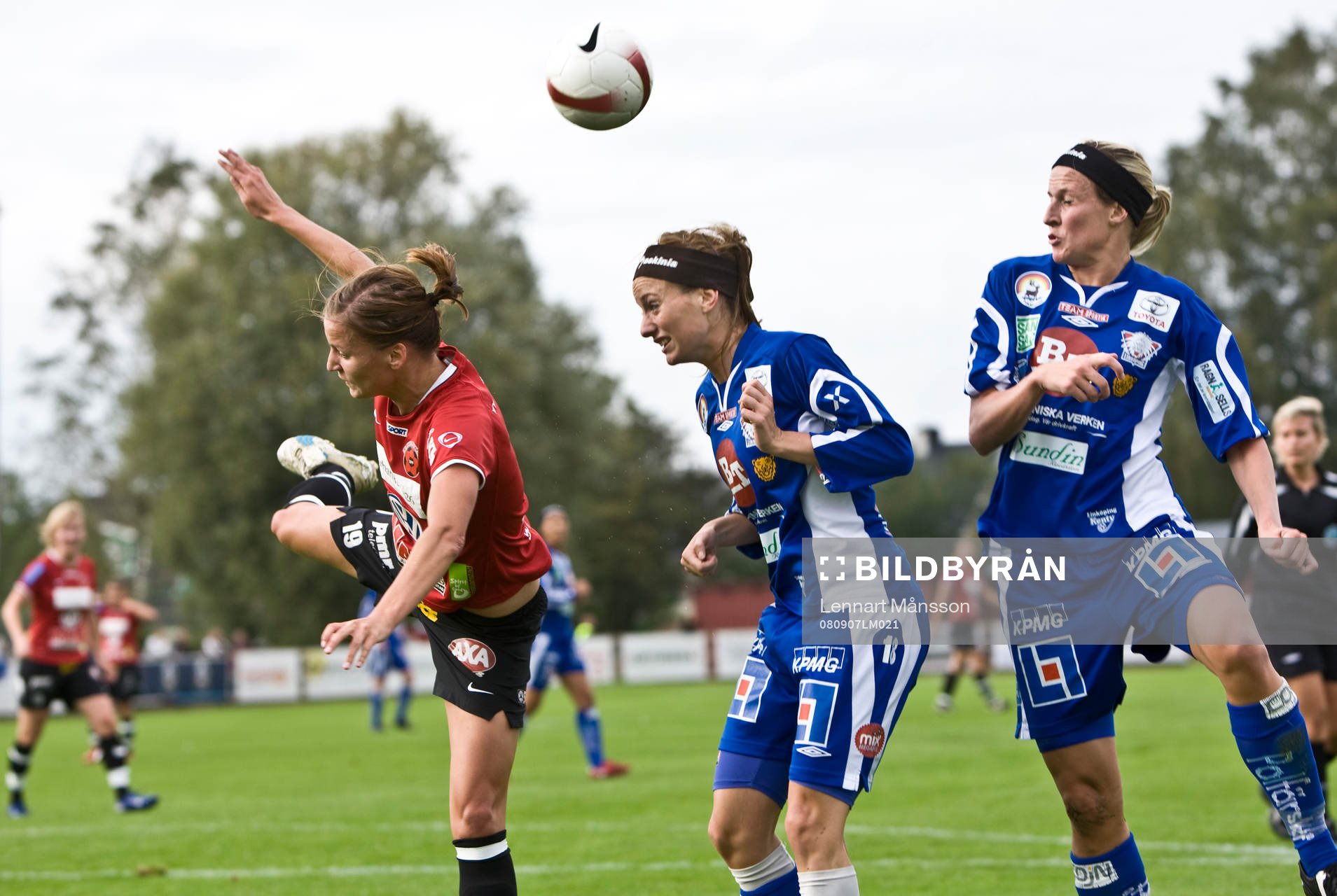 Johanna Jönsson, Kristianstad, Kosovare Asllani och Maria