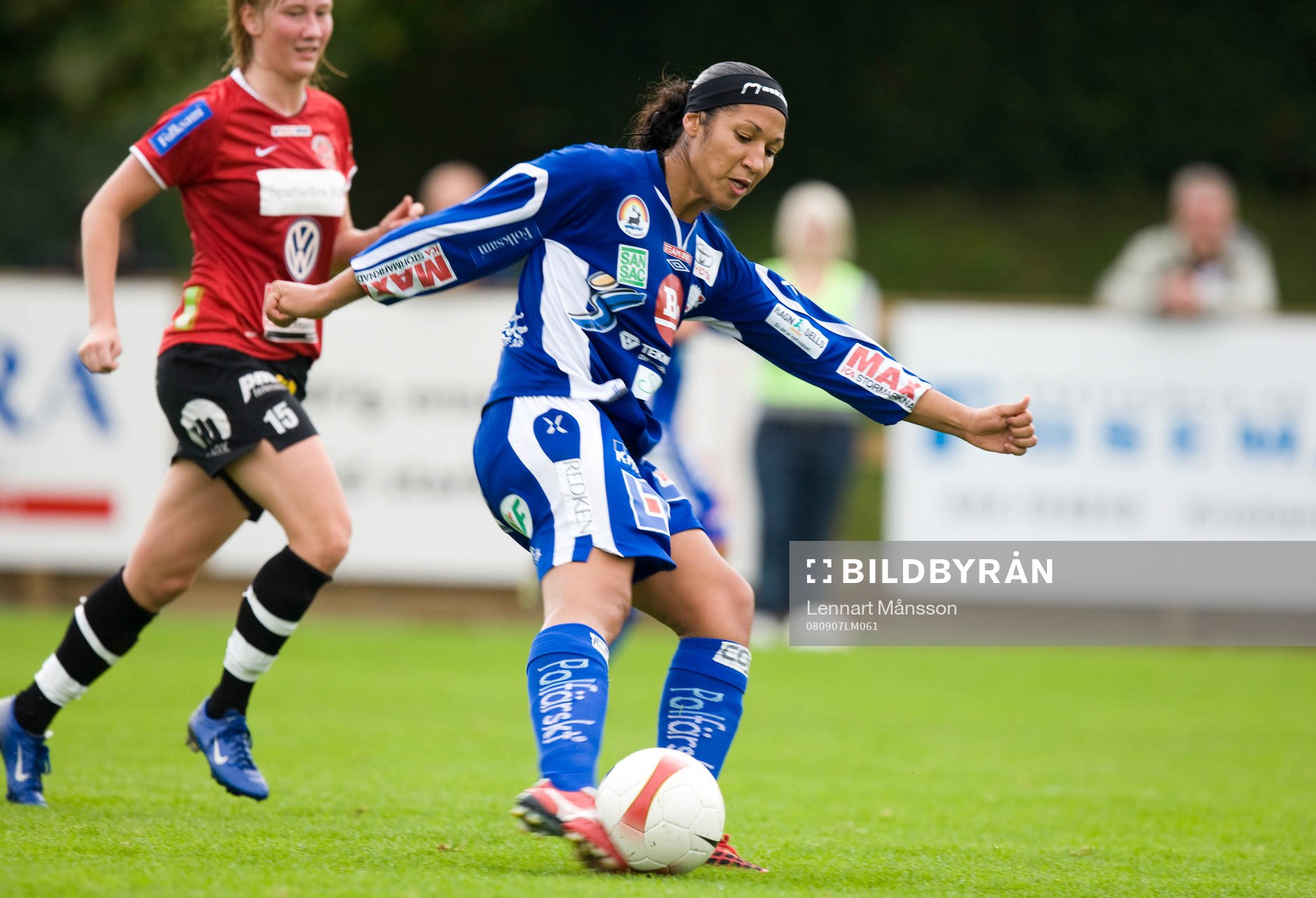 Daniela laddar stora kanonen