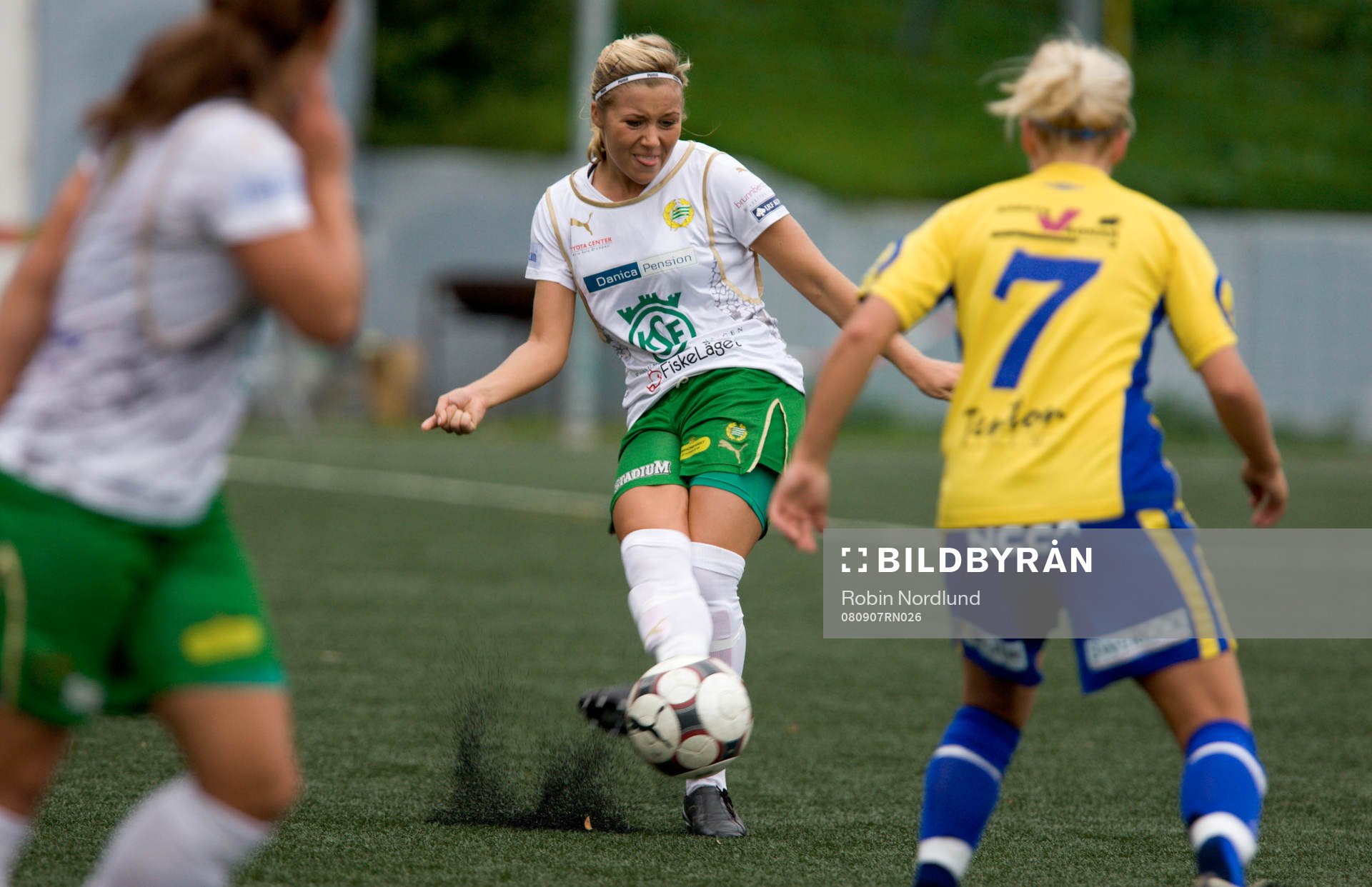 Matilda Agné, Hammarby och Anna Forss, Umeå Södra