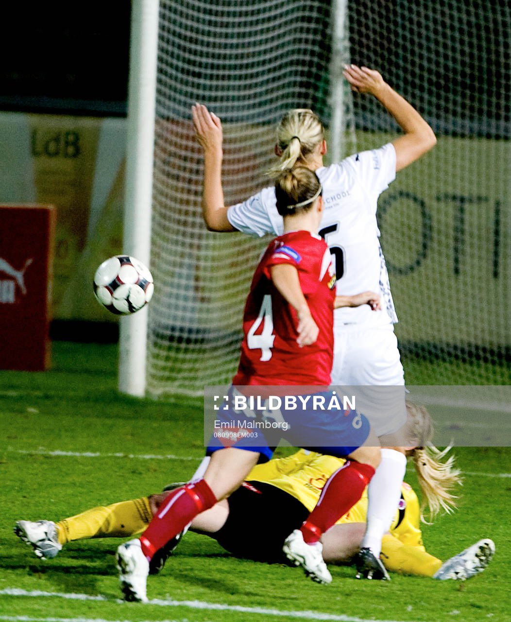 Maria Aronsson, LDB gör 3-0