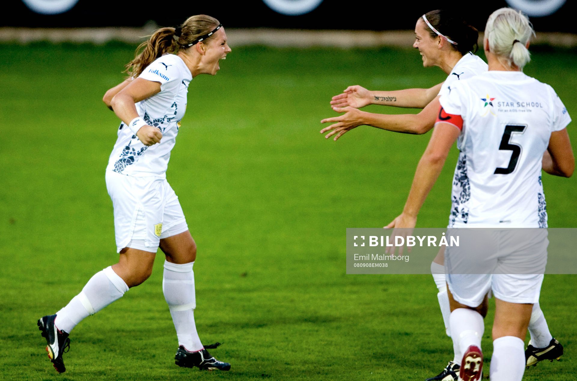 Pavlina Scasnà, LDB. Jubel 1-0