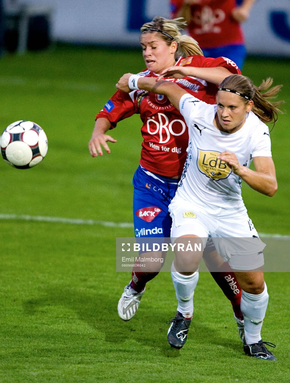Pavlina Scasnà, LDB och Ingrid Ericson, Örebro