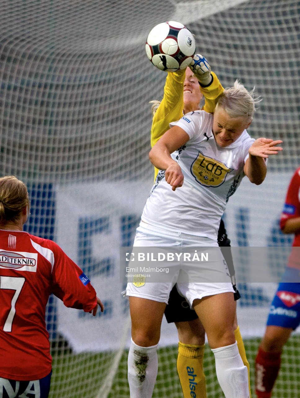 Nilla Fischer, LDB och Kristin Hammarström, Örebro