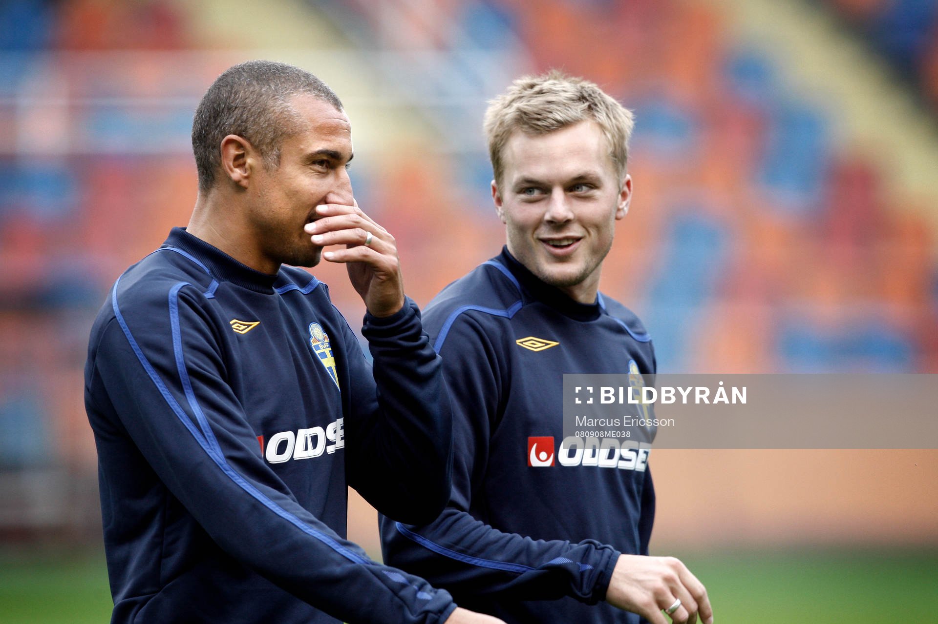 Henrik Larsson och Sebastian Larsson