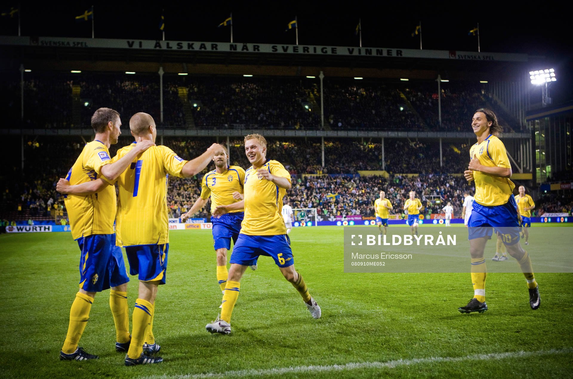 Samuel Holmén och Sverige jubel
