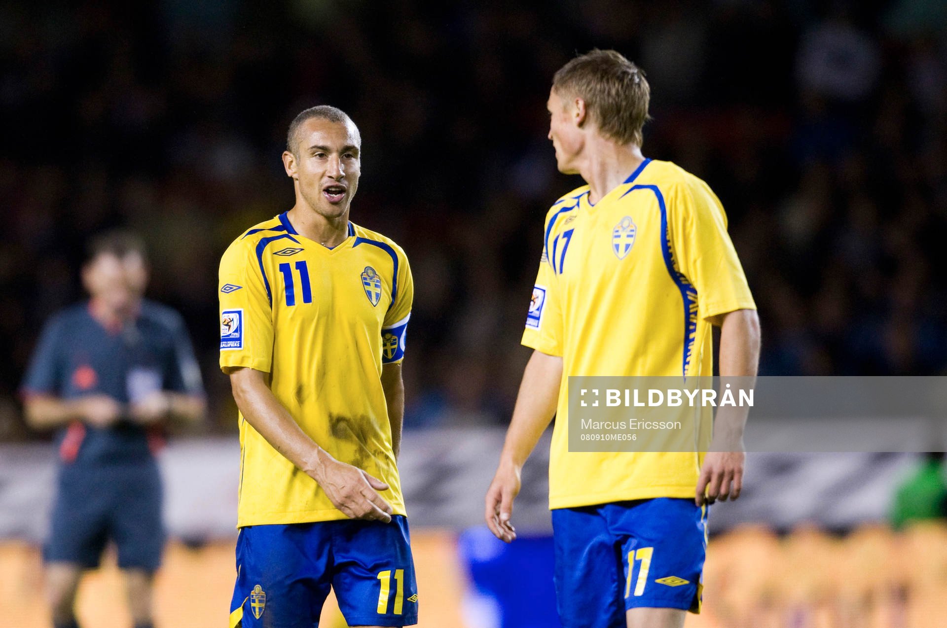 Henrik Larsson och Markus Rosenberg, Sverige