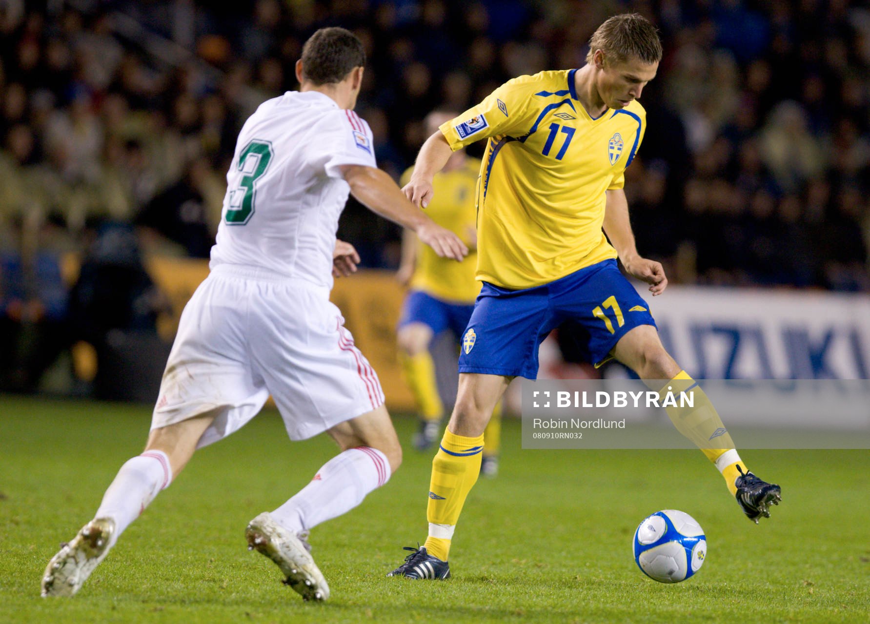 Markus Rosenberg, Sverige och Vilmos Vanczák, Ungern