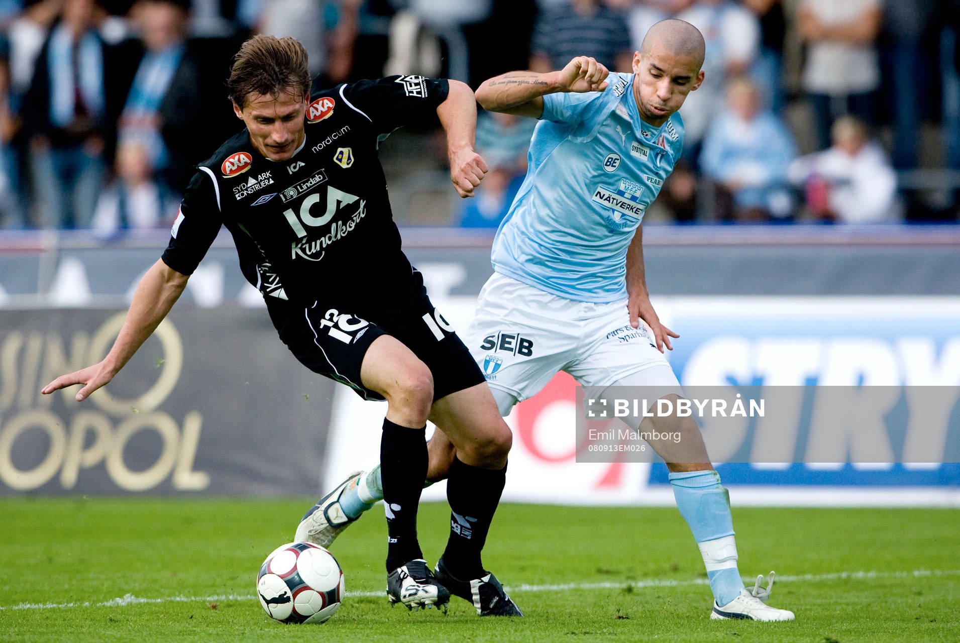 Tomas Zvirgzdauskas, Halmstad och Guillermo Molins, Malmö