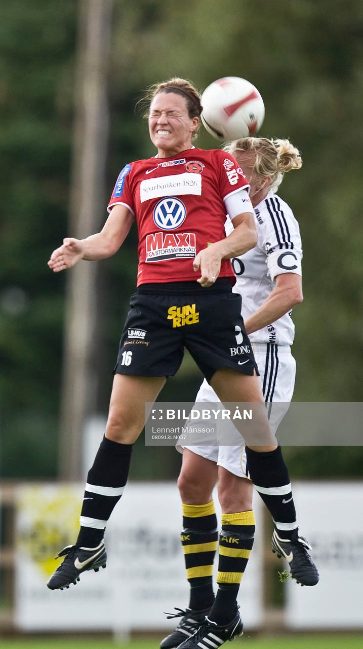  Frida Petersson, Kristianstad, i nickduell.