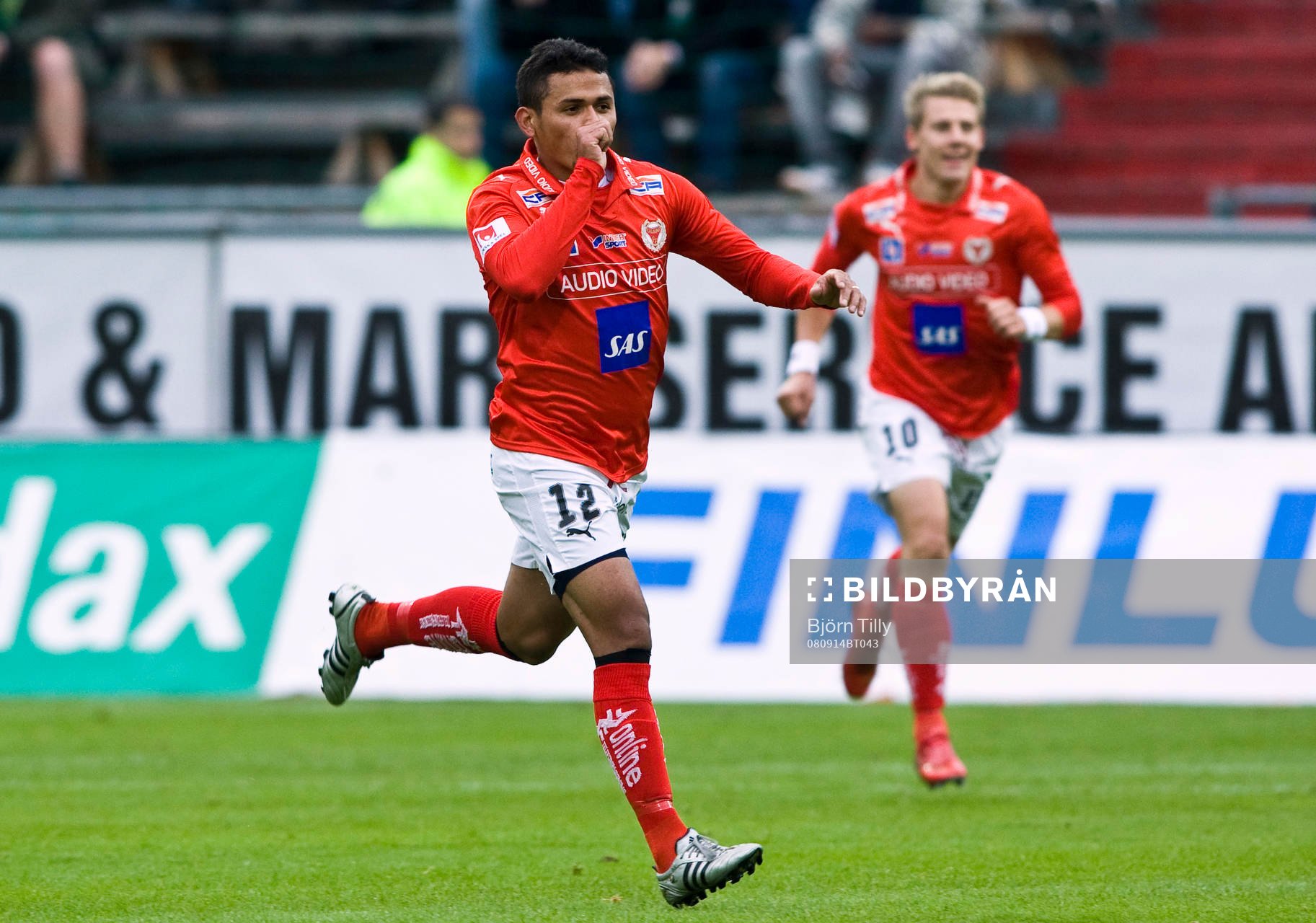 Daniel Lopes Silva Sobralense, och Patrik Ingelsten, Kalmar