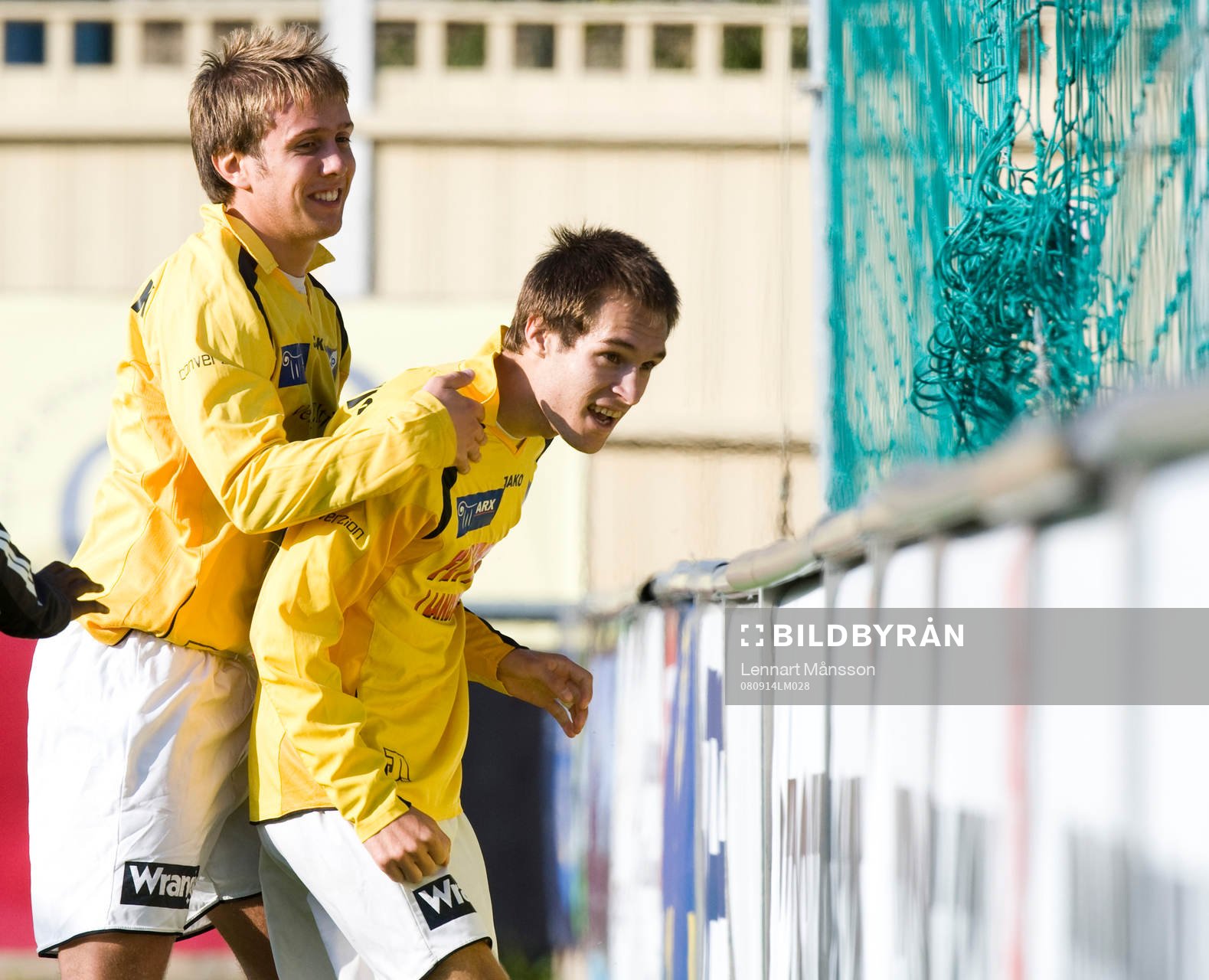 1-0, jubel av hjälten Zoran Jovanovic, som fick en delikat