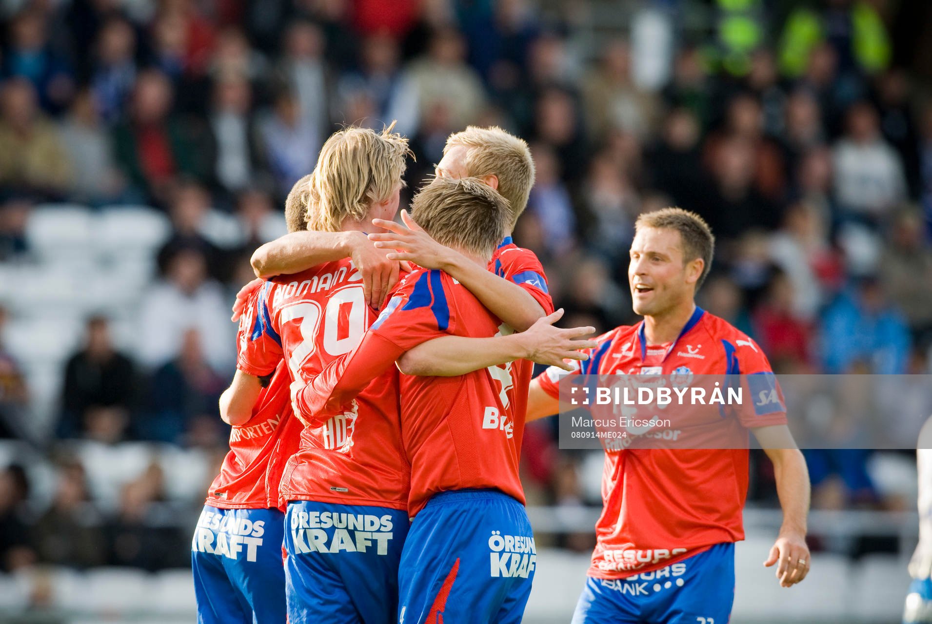 Jubel i Helsingborg