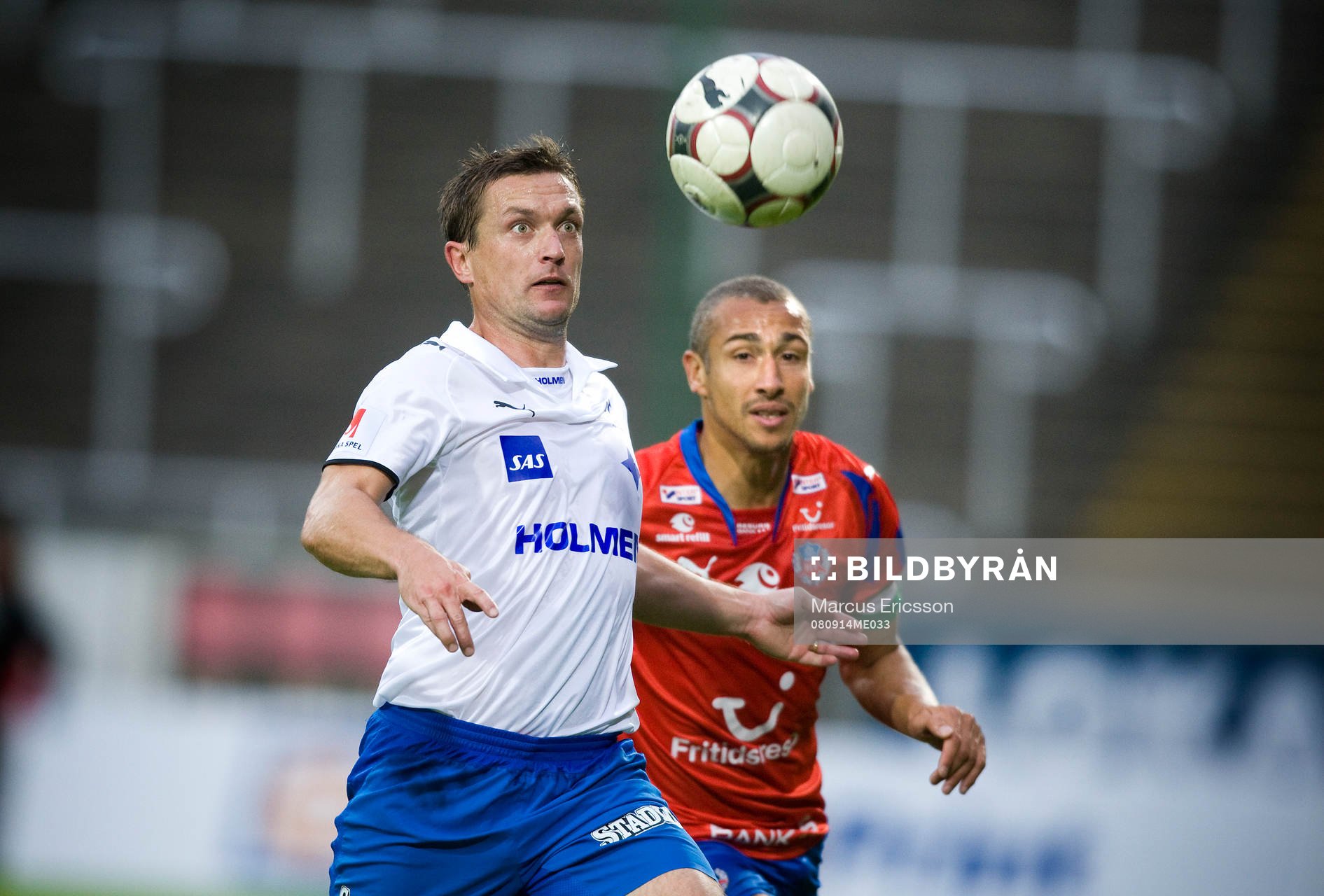 Mikael Blomberg, Norrköping, med Henrik Larsson,