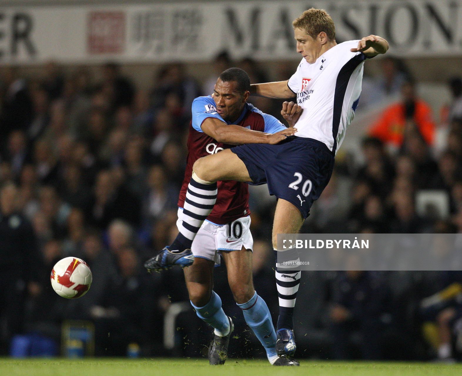 Fotboll, Premier League, Engelsk liga, Tottenham - Aston