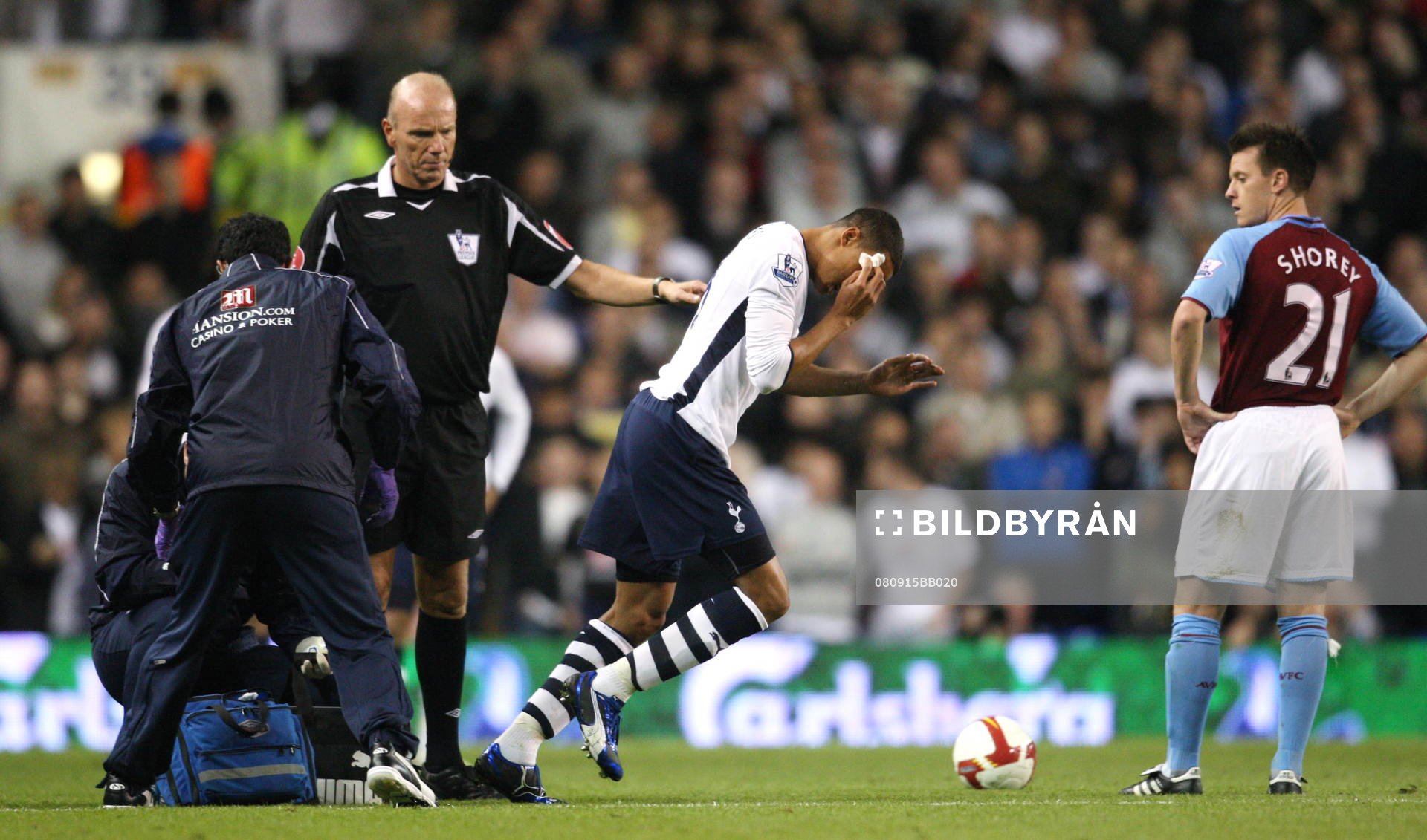 Fotboll, Premier League, Engelsk liga, Tottenham - Aston
