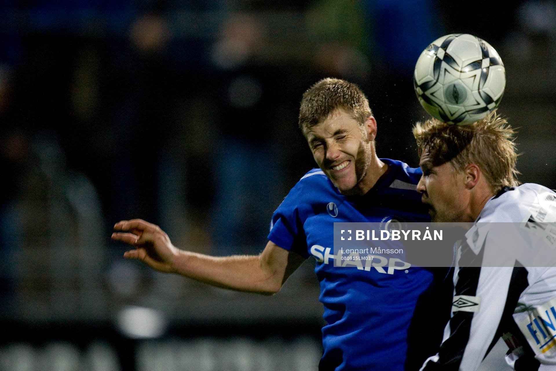 Daniel Hallingström och Matthias Eklund. Nickduell