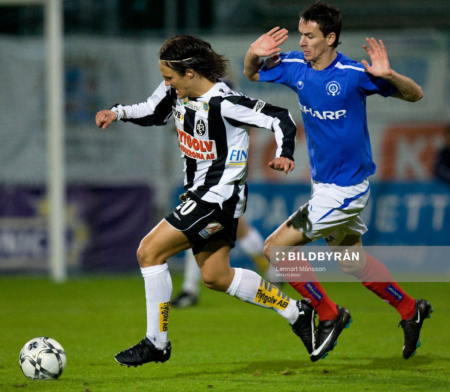 Robin Wikman och Haris Radetinac