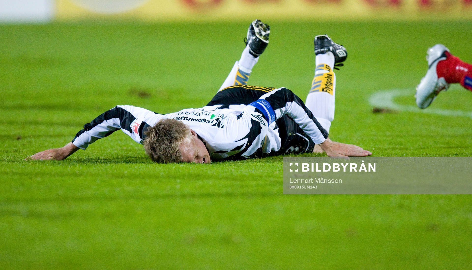 Platt fall för Landskrona, här lagkapten Linus Malmkvist