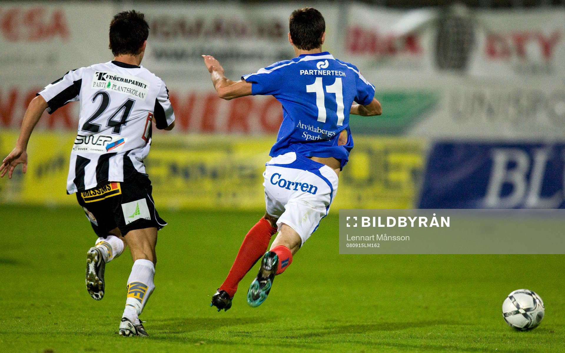 Haris Radetinac jagas av Martin Ingelsson