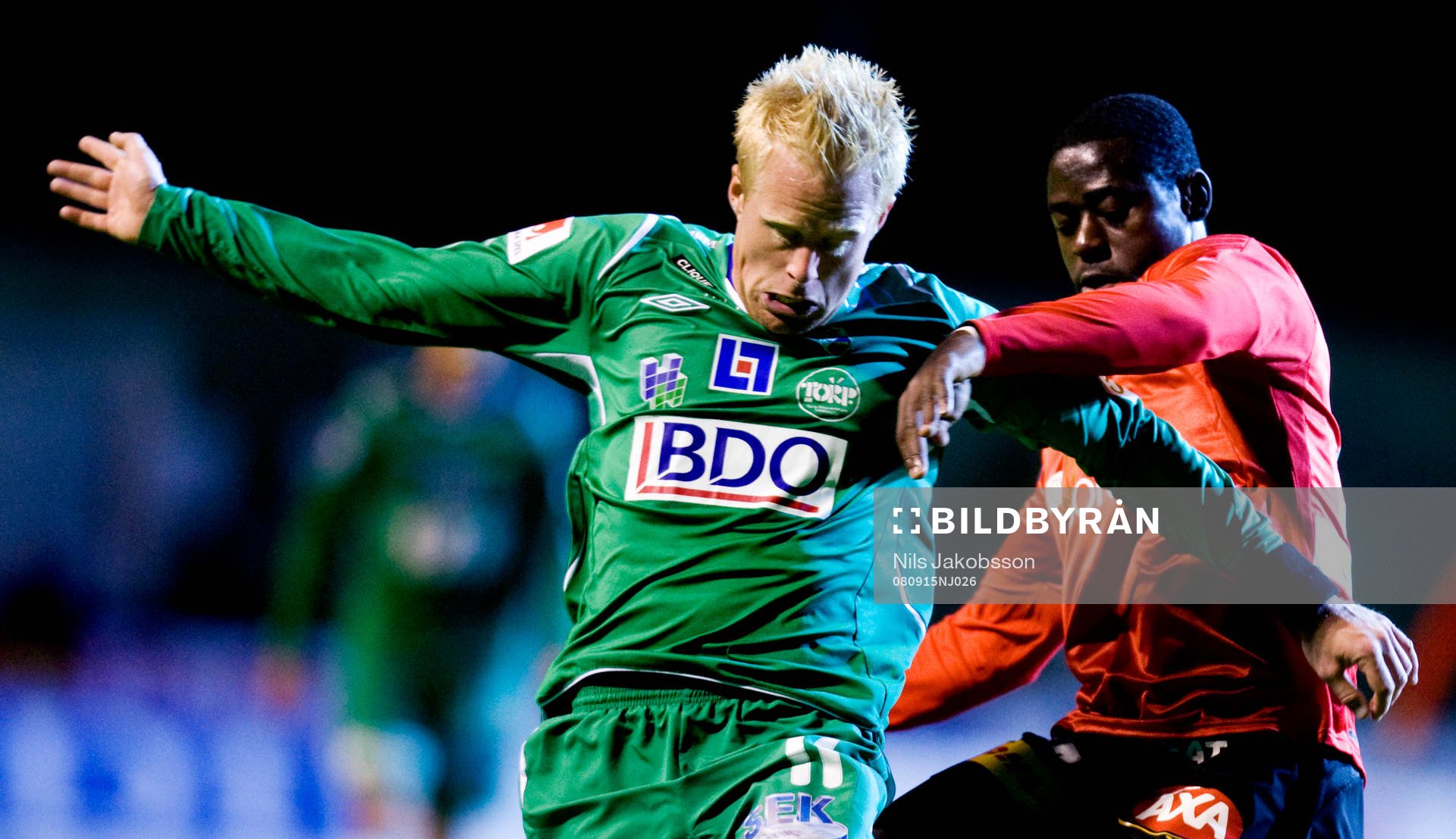 Robert Johansson, Ljungskile, Michael Mensah, Trelleborg