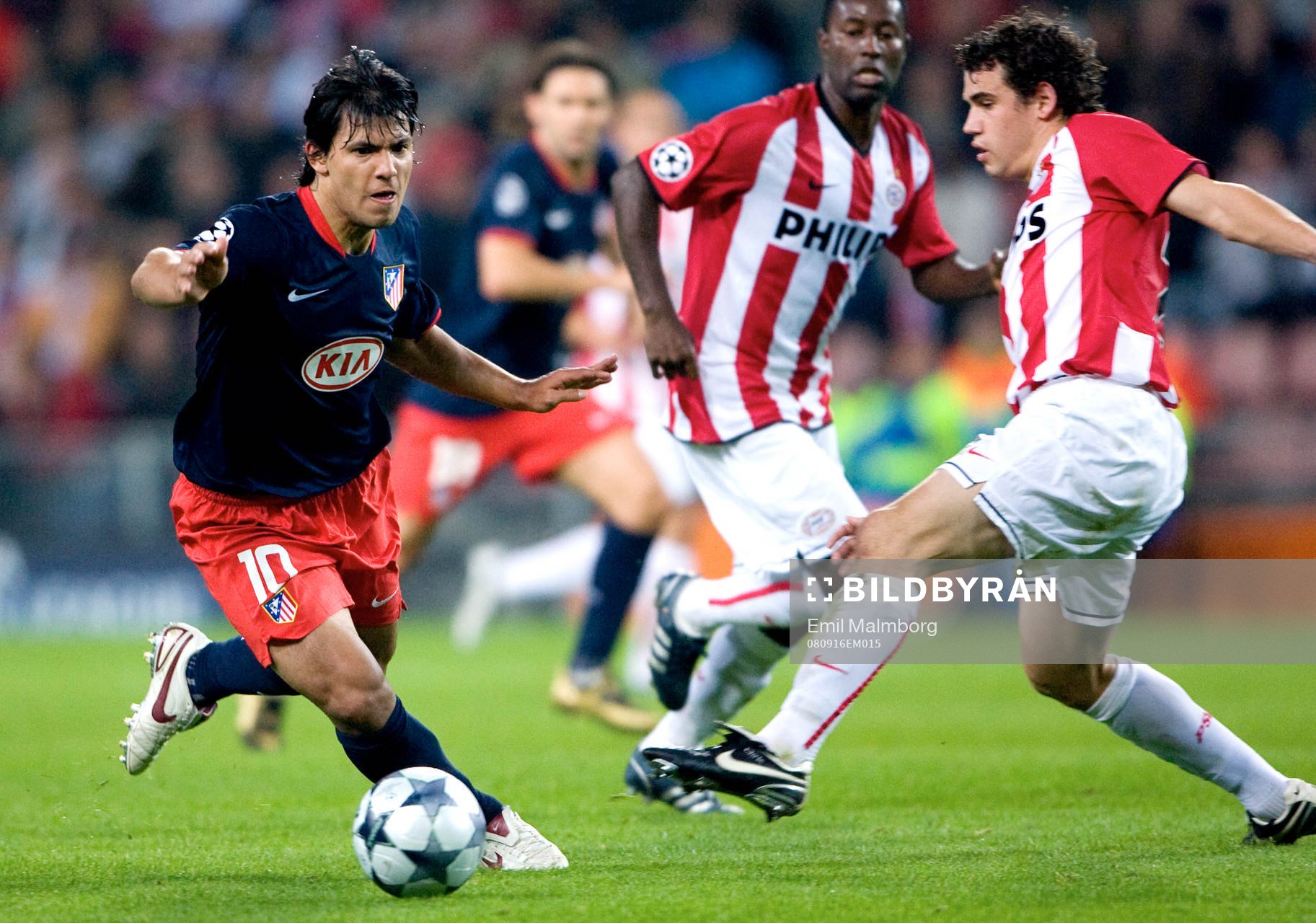    Sergio Agüero, Atletico Madrid