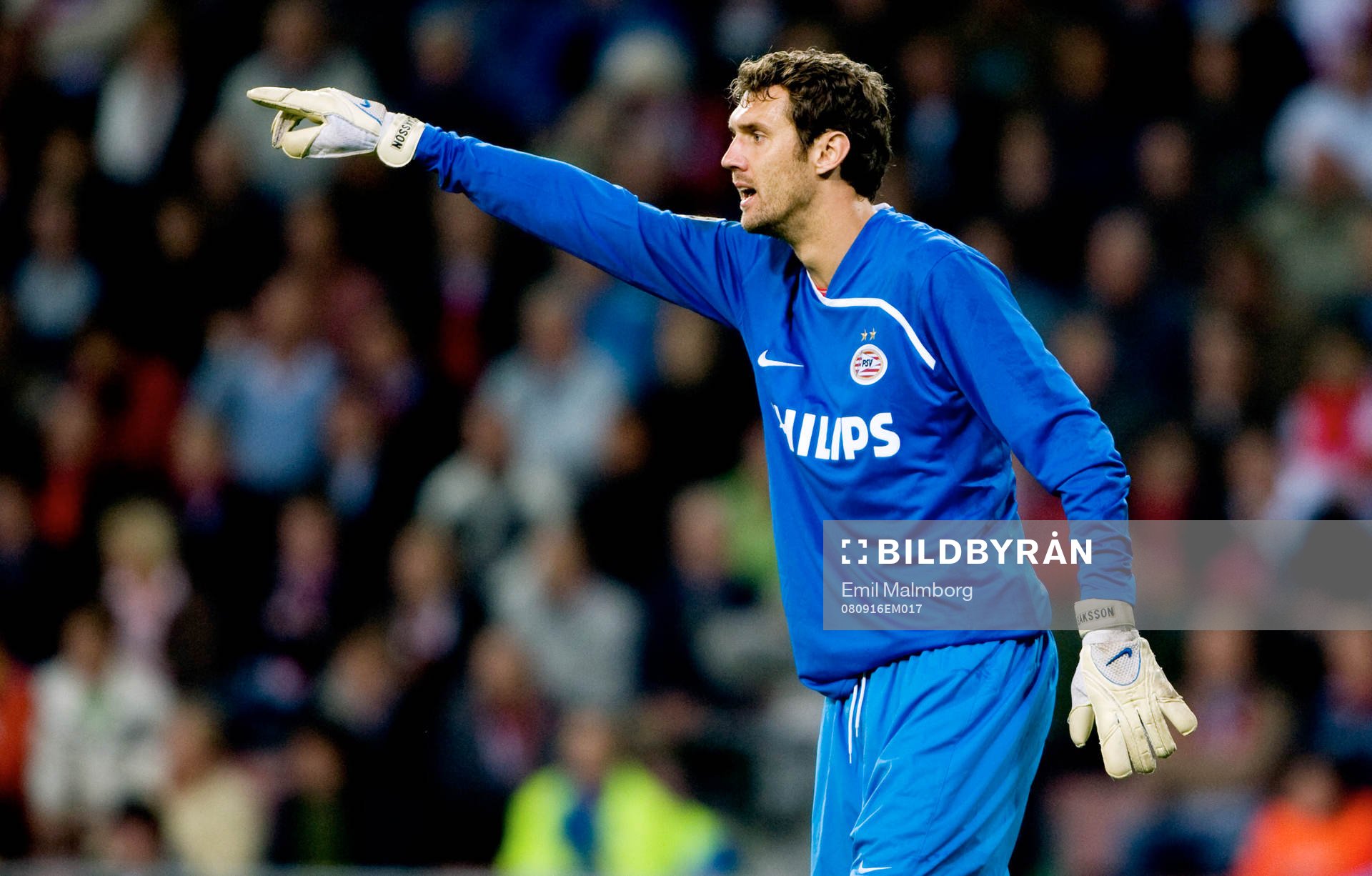 Andreas Isaksson, målvakt, PSV