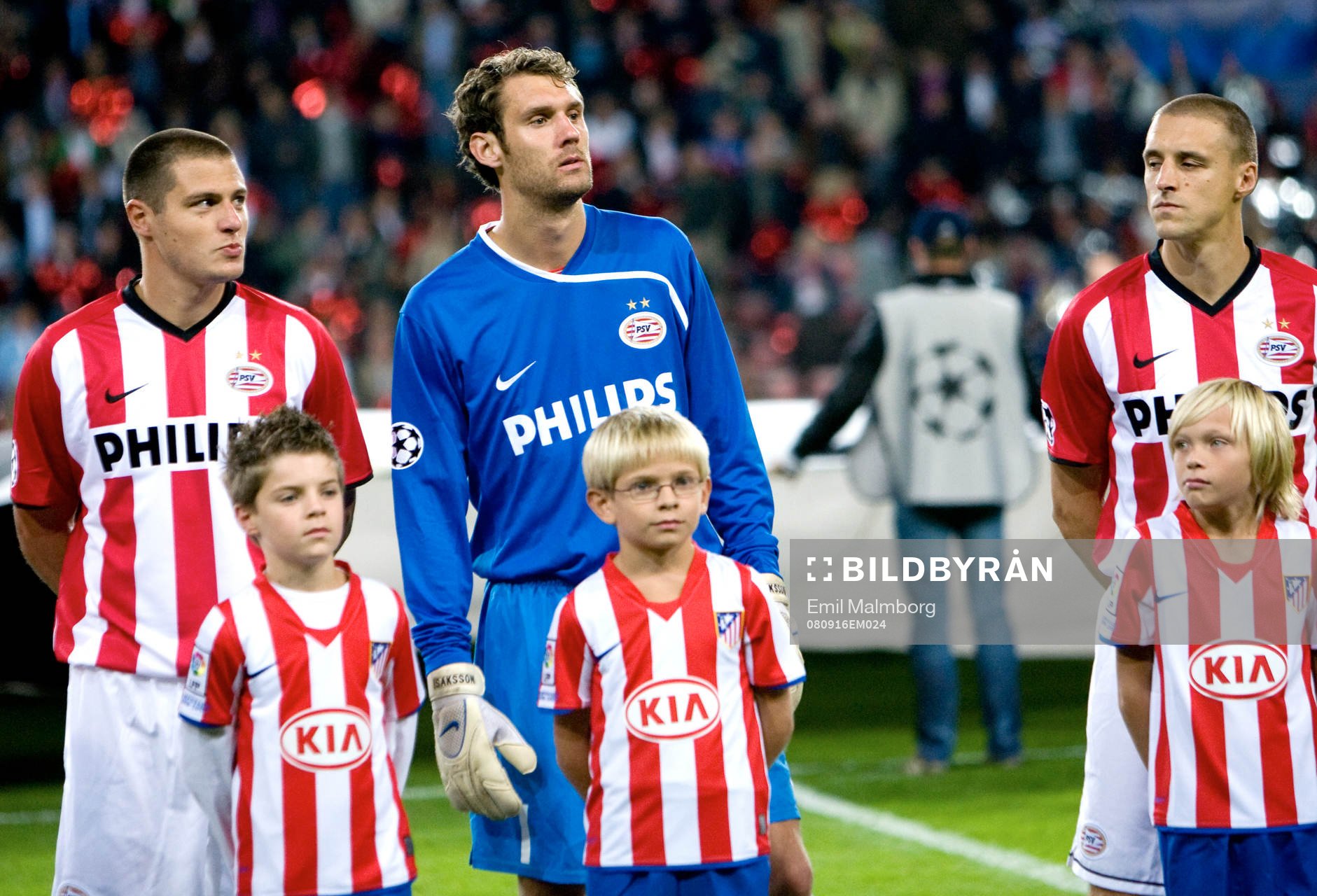 Andreas Isaksson, målvakt, PSV