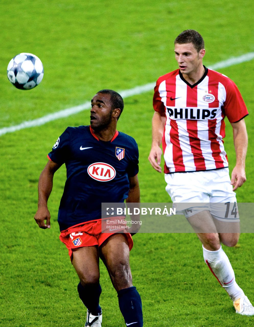 Florent Sinama Pongolle, Atletico Madrid och Erik Pieters,
