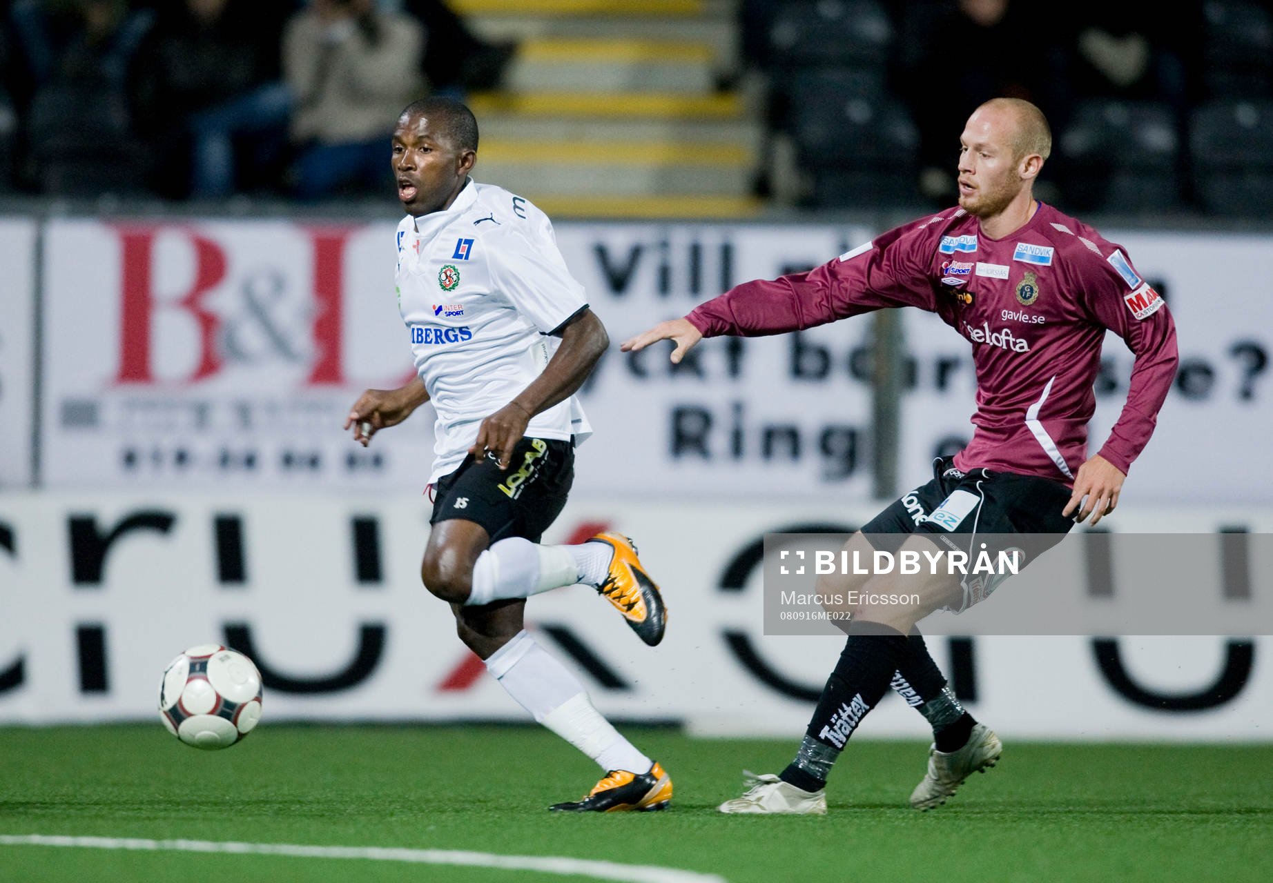 Eric Magloire Bassombeng, Örebro och Johan Claesson, Gefle