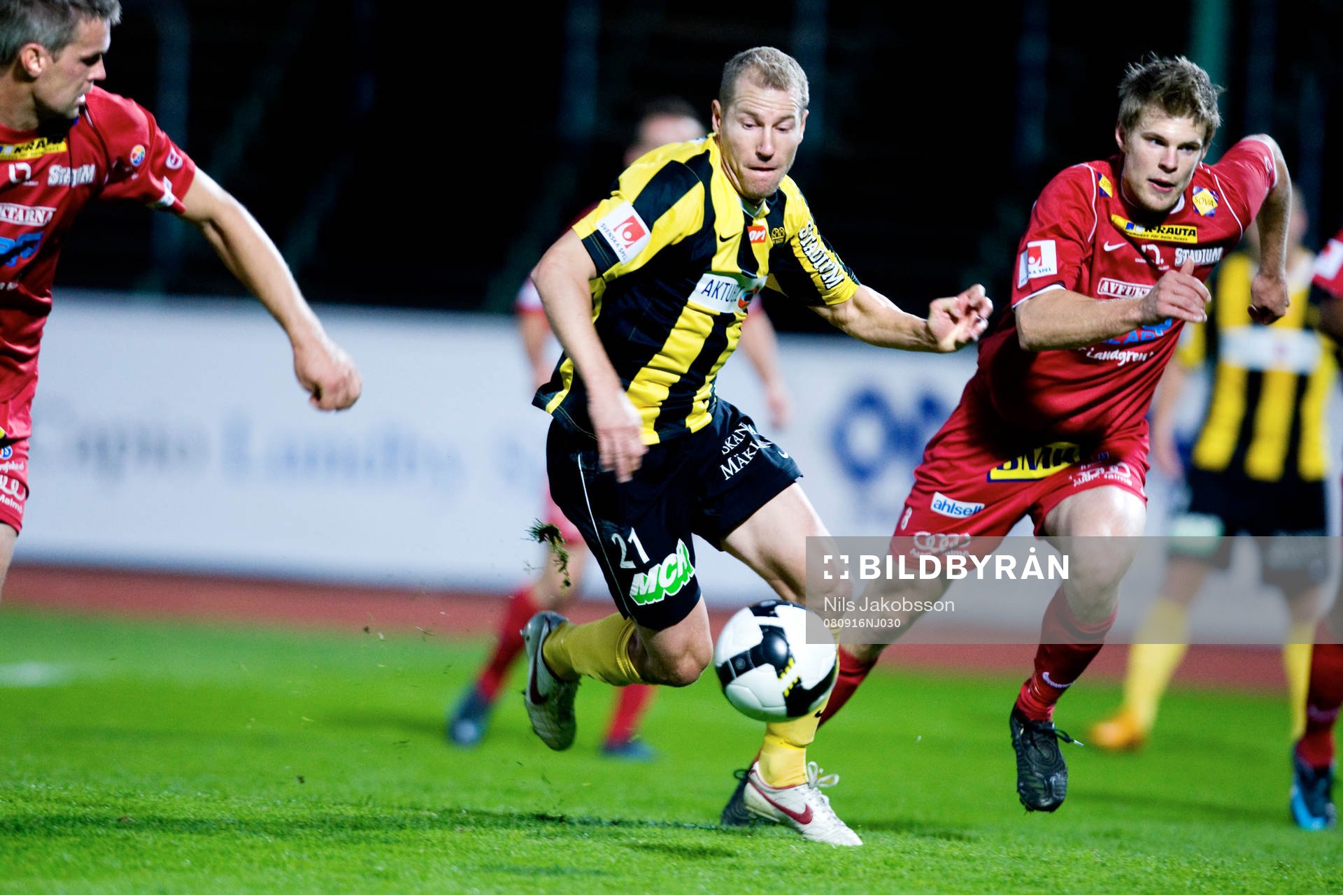 Jonas Henriksson, Häcken, Anders Ekelund, Bunkeflo