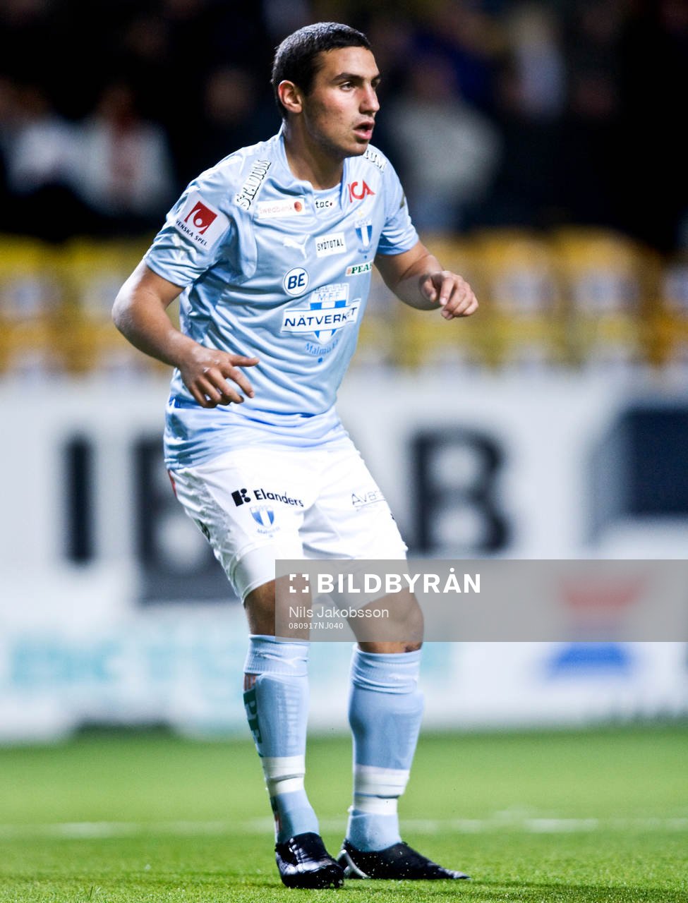 Alexander Nilsson, Malmö FF, allsvenska debut, 15 år