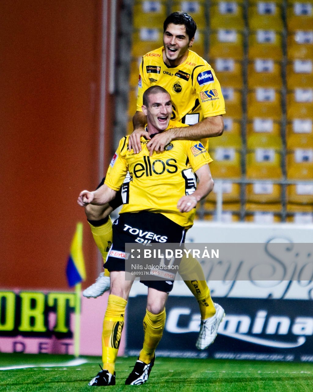 James Keene, Denni Avdic, Elfsborg, jubel