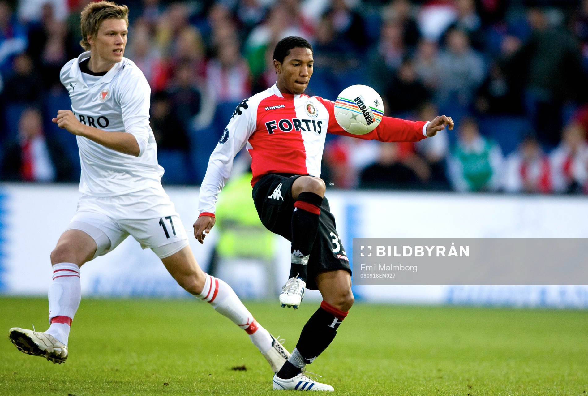 Viktor Elm, Kalmar och Jonathan De Guzman, Feyenoord