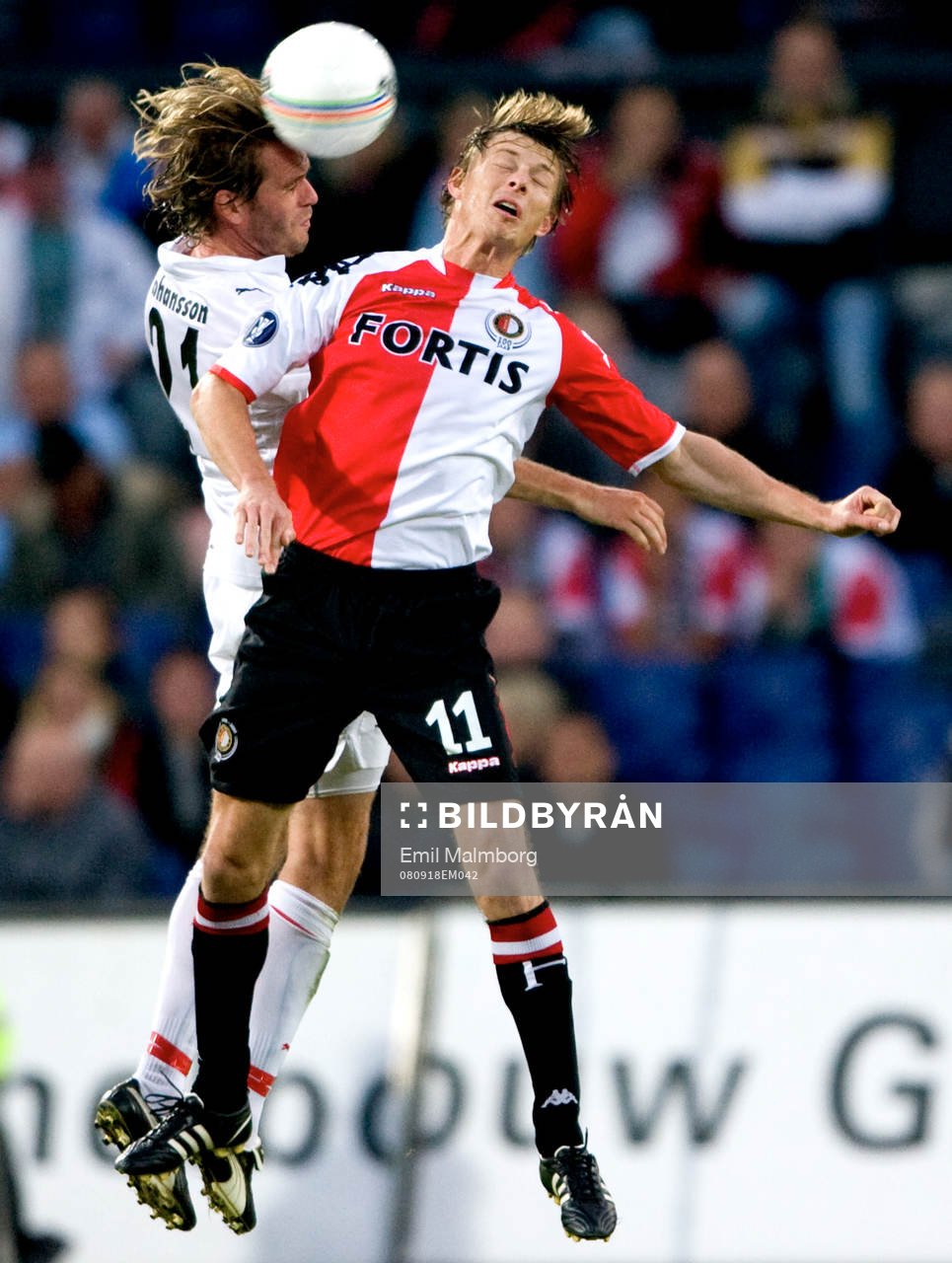 Lasse Johansson, Kalmar och Jon Dahl Tomasson, Feyenoord