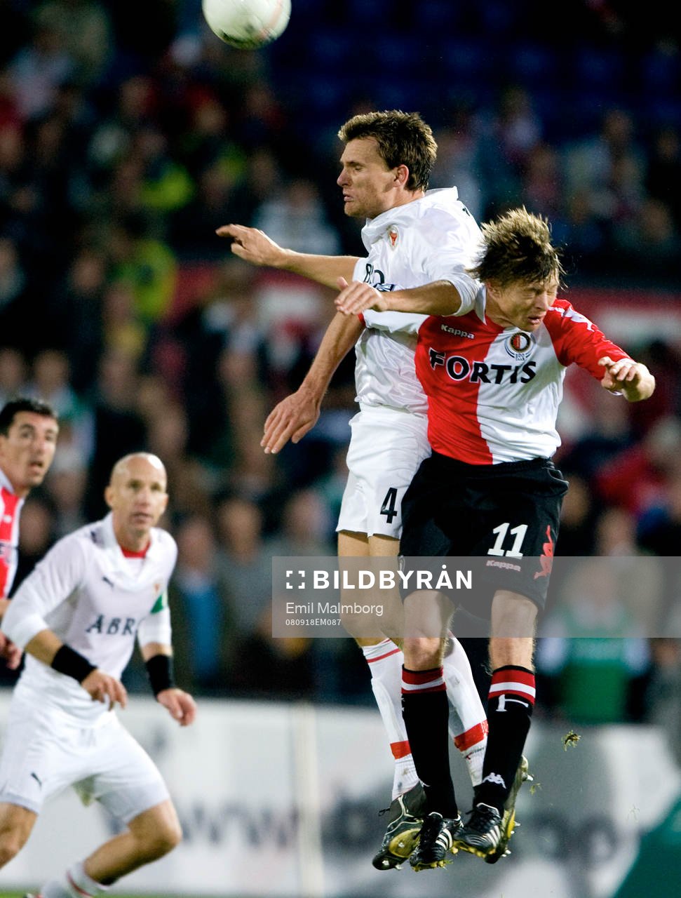 Marcus Lindberg, Kalmar och Jon Dahl Tomasson, Feyenoord