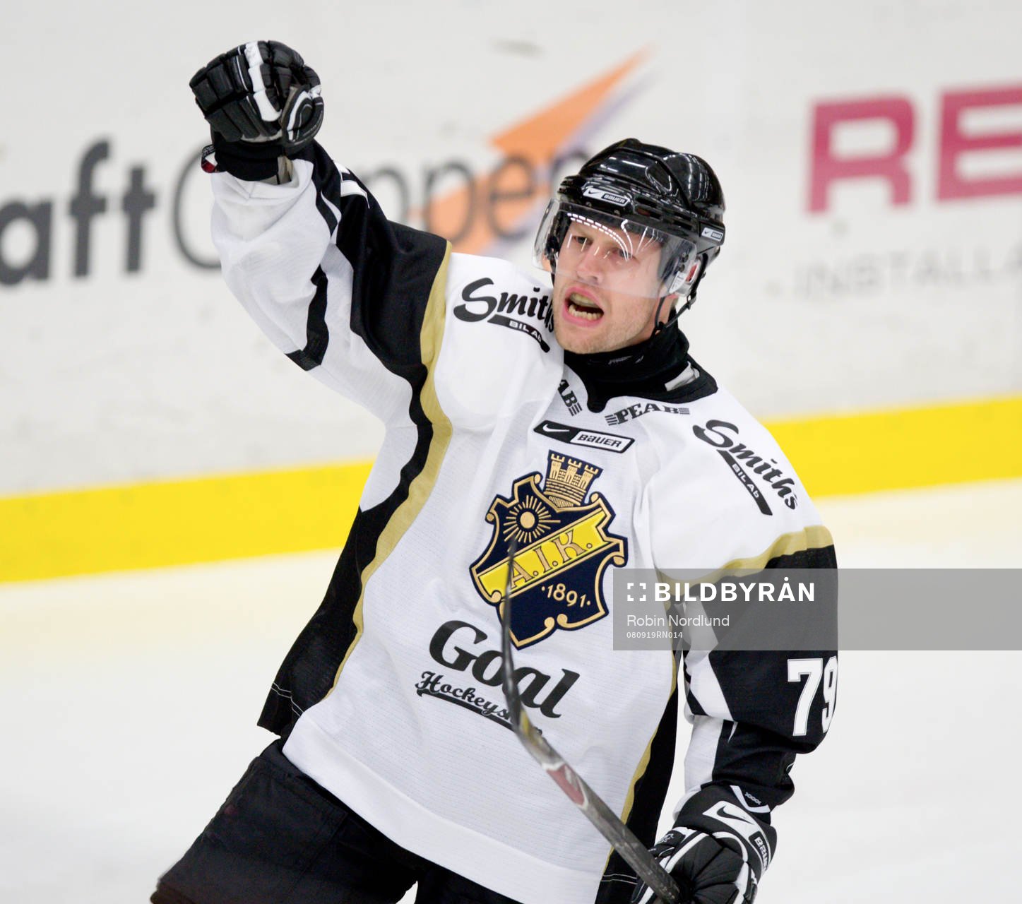 Henrik Eriksson, AIK jubel