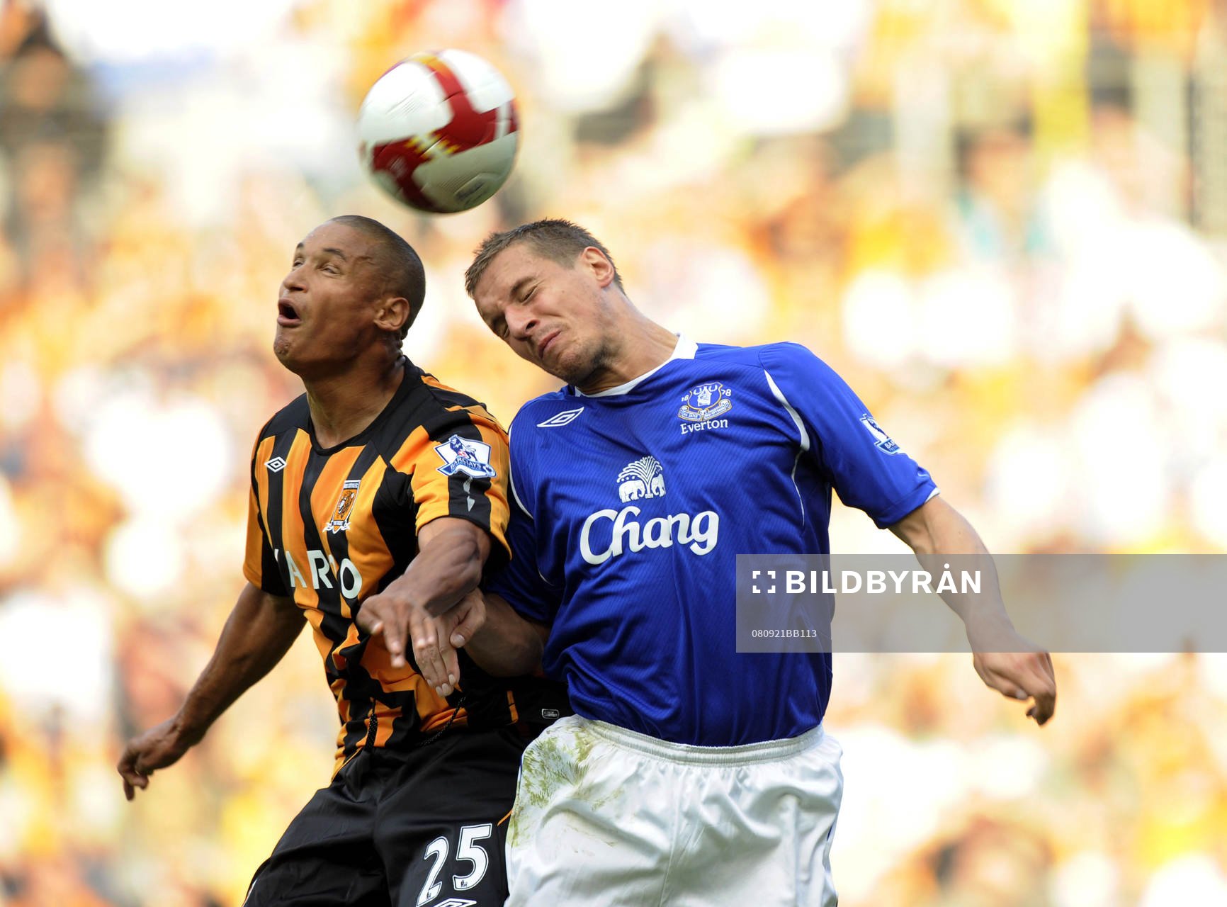 Phil Jagielka och Daniel Cousin