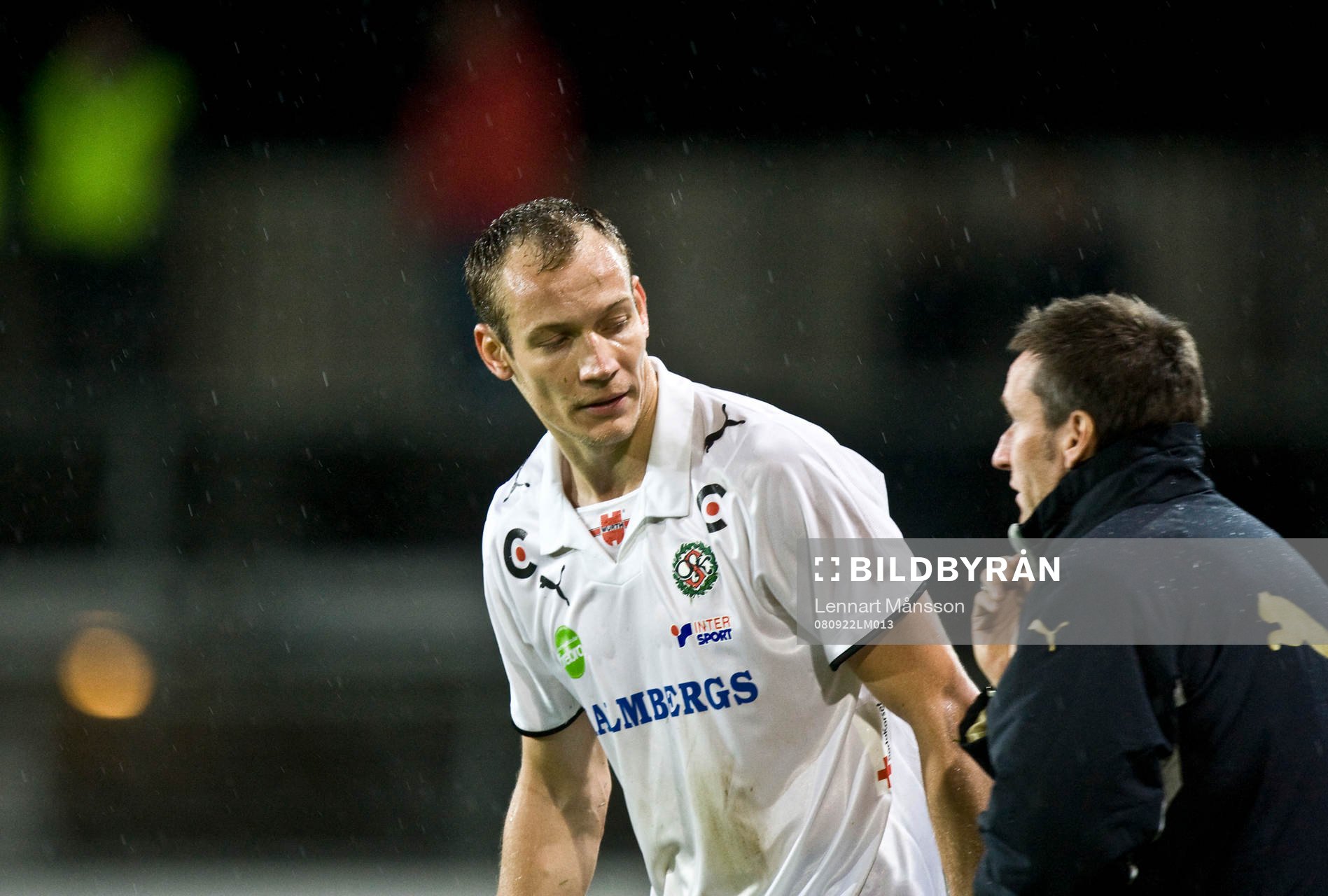 Kim Olsen och tränare Sixten Boström