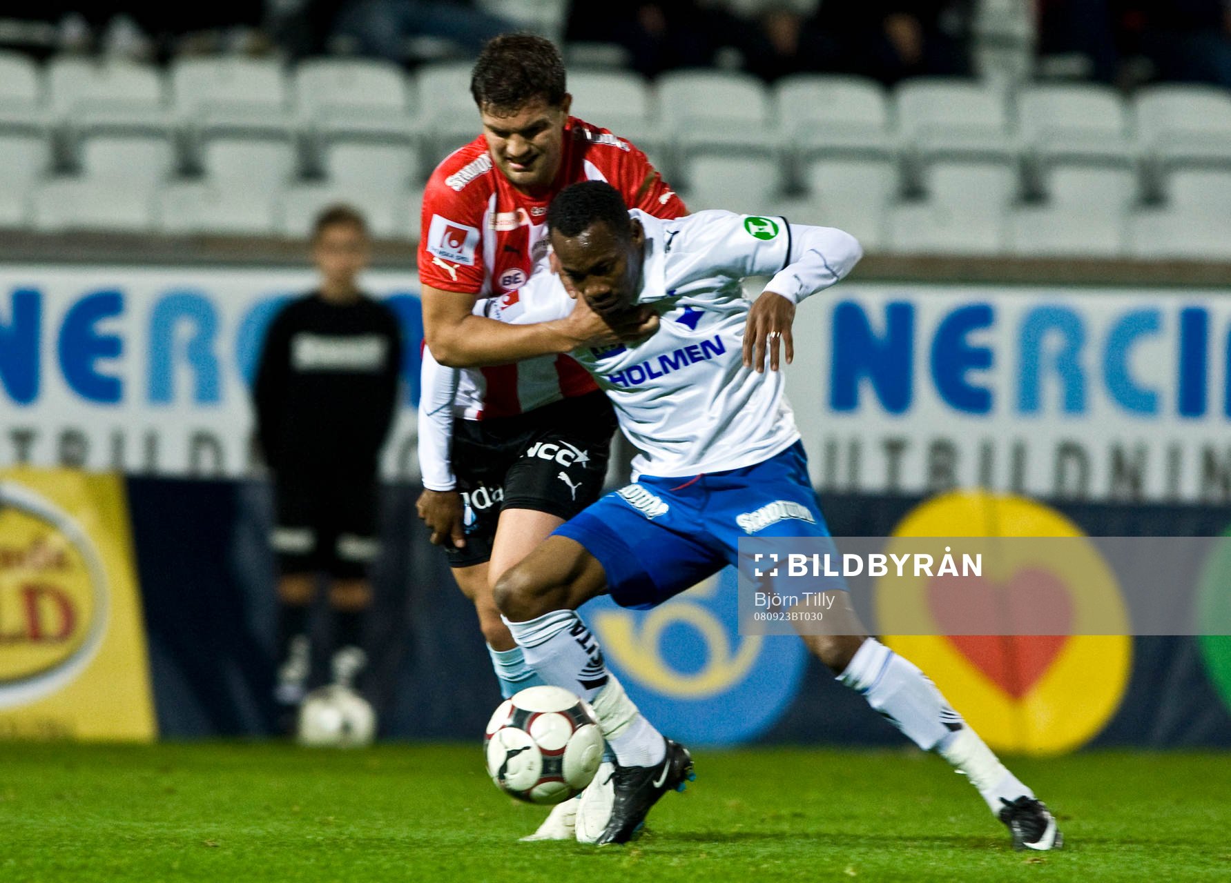 Labinot Harbuzi, Malmö FF och Kevin Amuneke, Norrköping