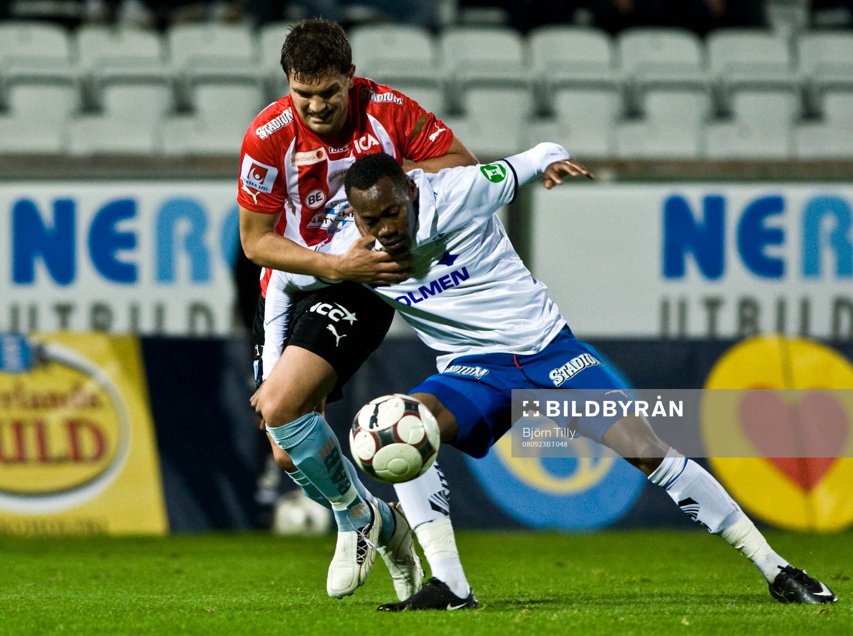 Labinot Harbuzi, Malmö FF och Kevin Amuneke, Norrköping
