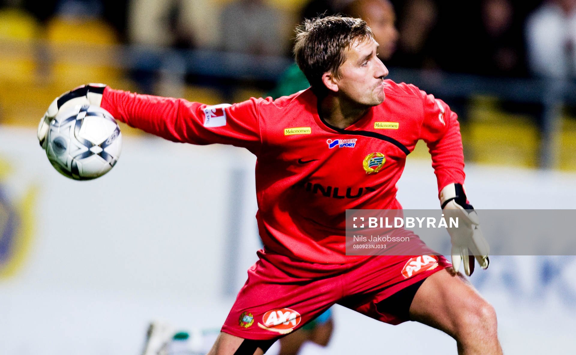 Kristoffer Björklund, målvakt, Hammarby, utkast