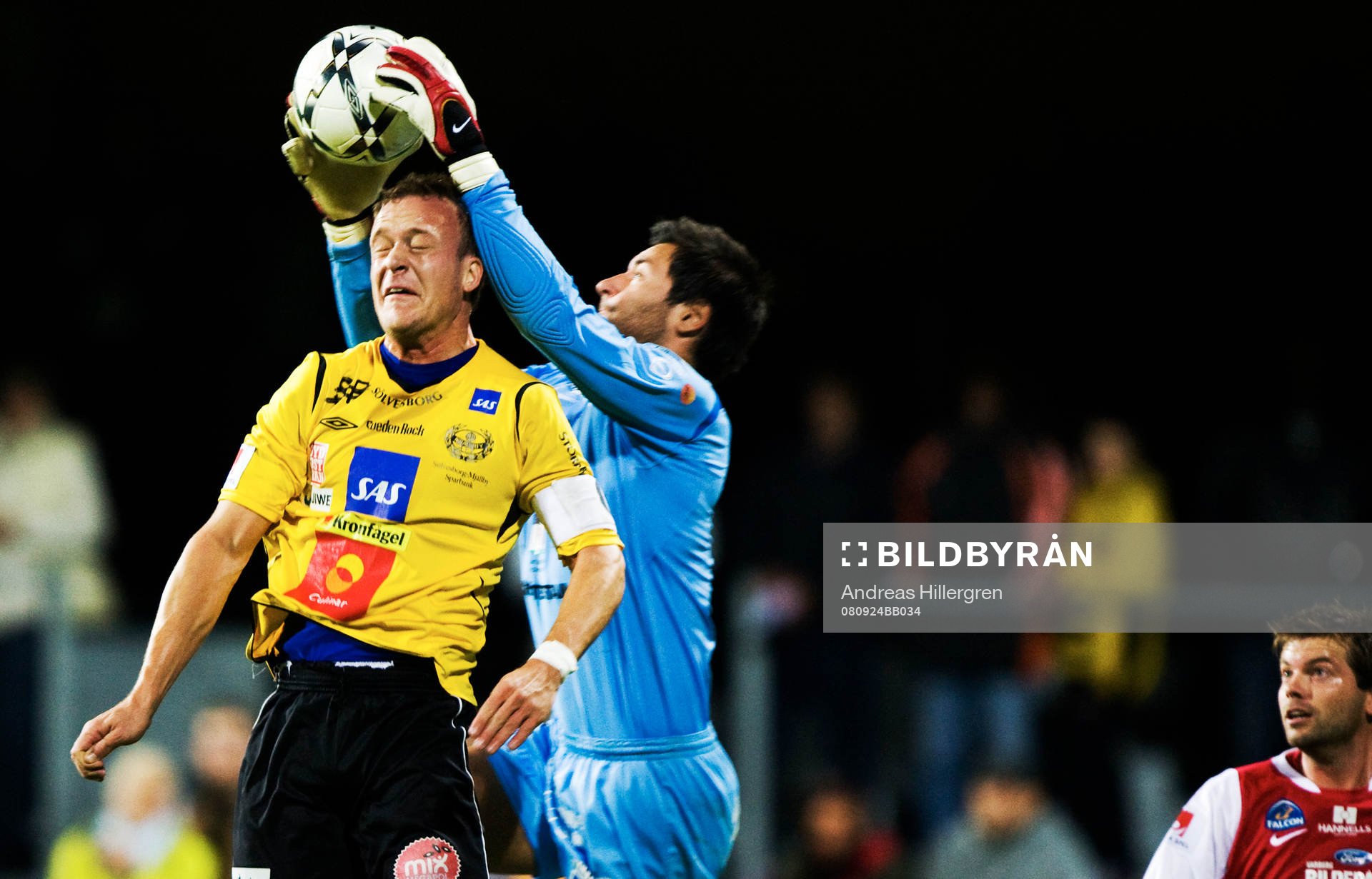 Stojan Lukic, målvakt och Marcus Ekenberg