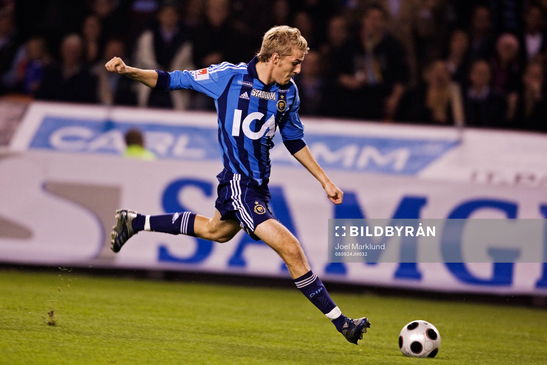 Johan Oremo, Djurgården, gör 1-0