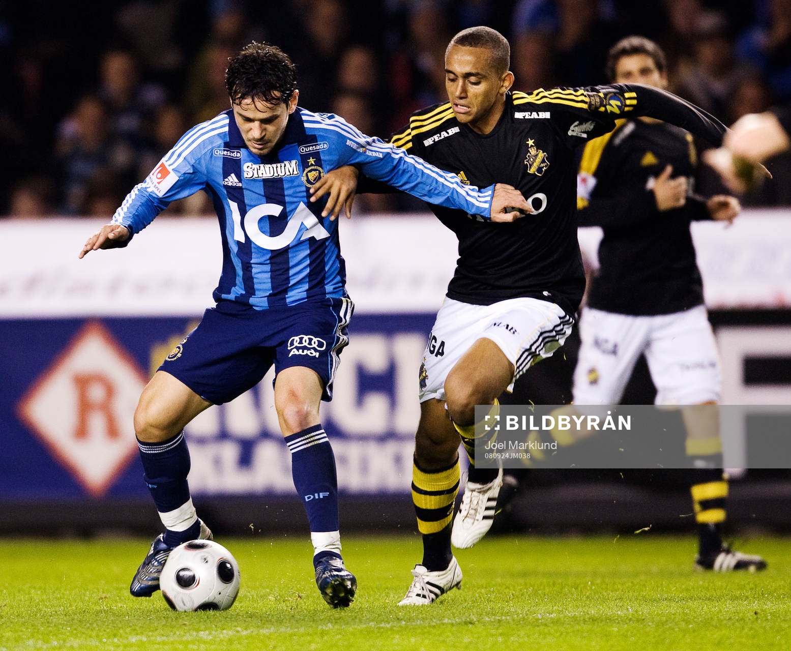 Enrico Cardoso Nazaré, Djurgården, och Walid Atta, AIK,