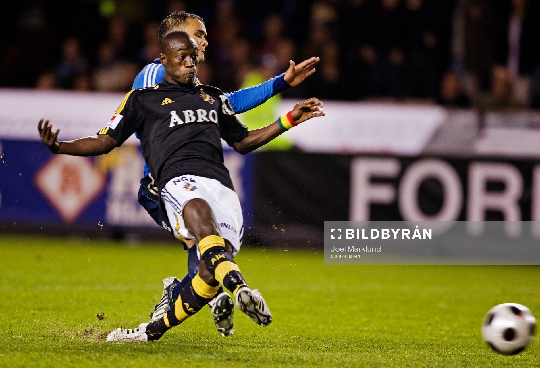 Saihou Jagne, AIK, gör 1-1