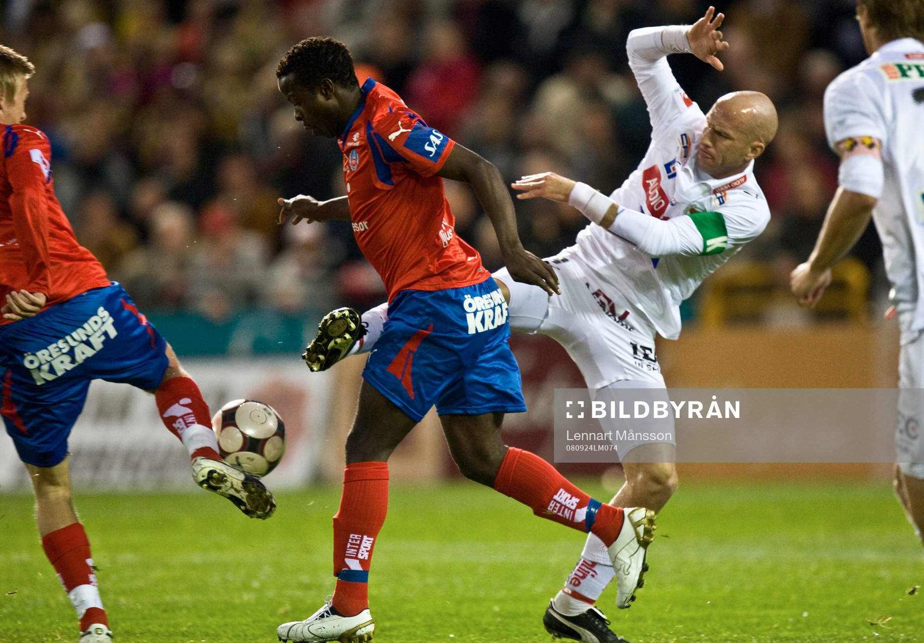 Adama Tamboura och Henrik Rydström