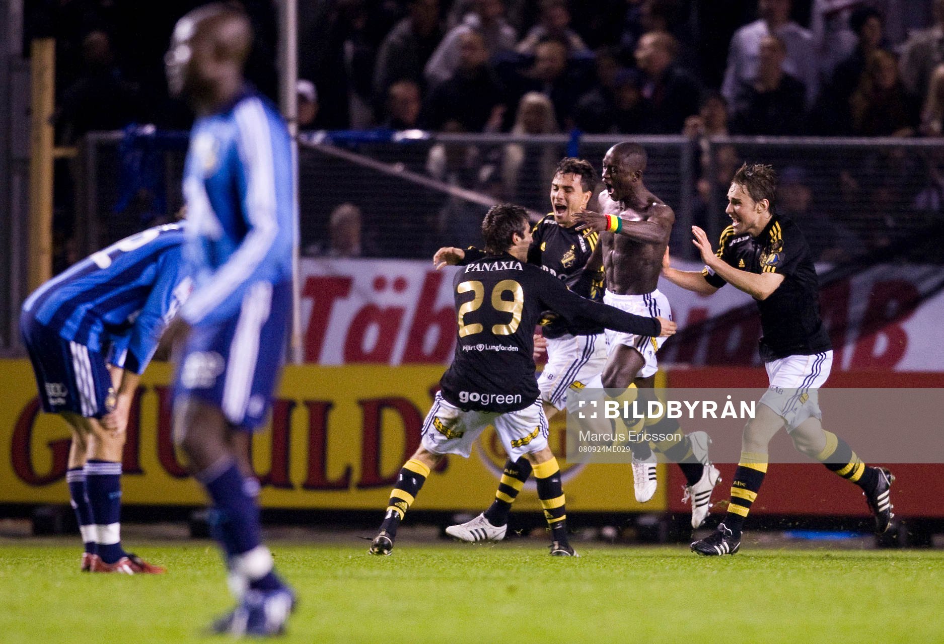 Saihou Jagne, AIK,  kvitterar