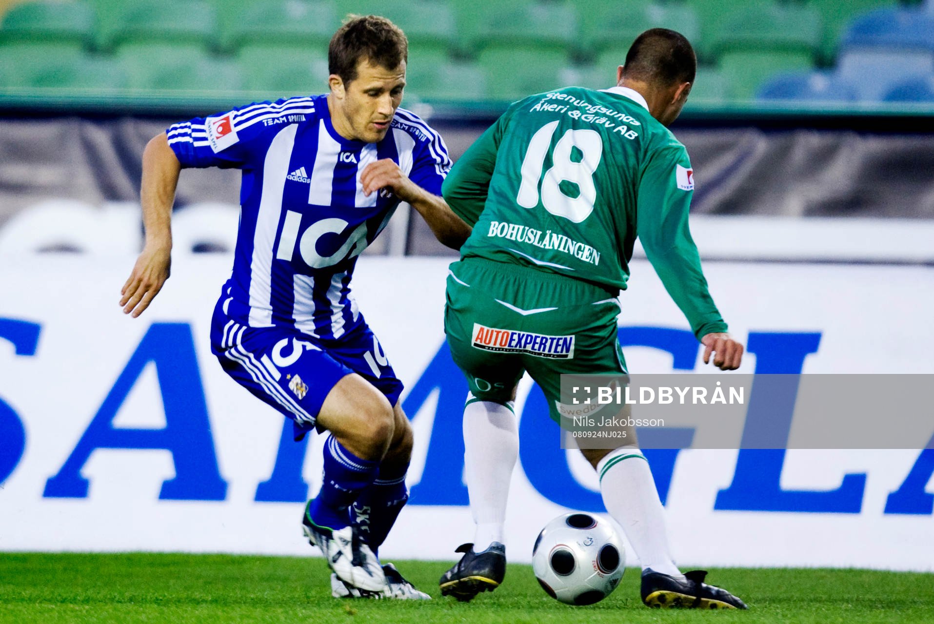 Tobias Hysén, Göteborg, slår en tunnel på Cedomir