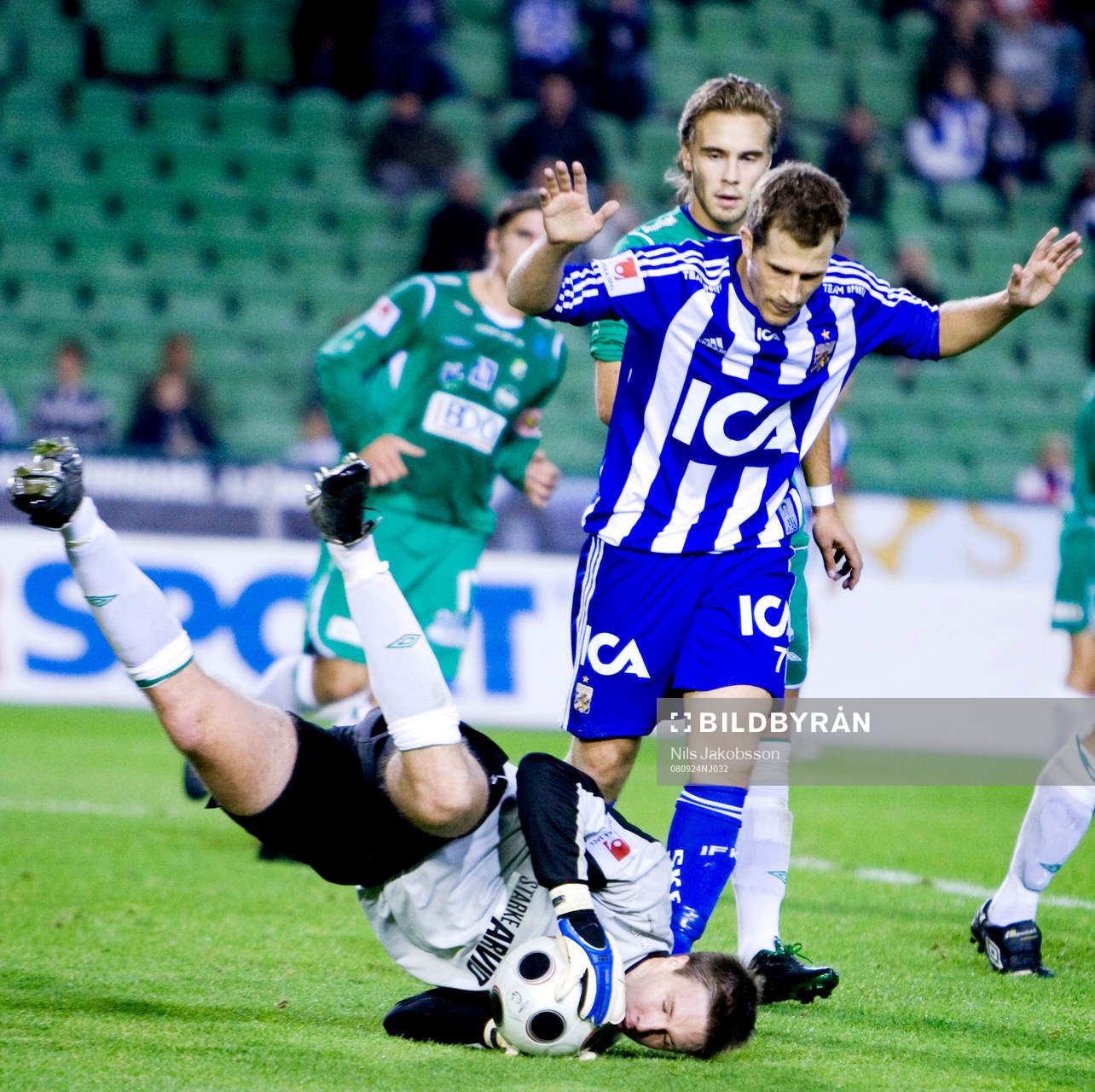 Colin Burns, målvakt, Ljungskile, Tobias Hysén, Göteborg