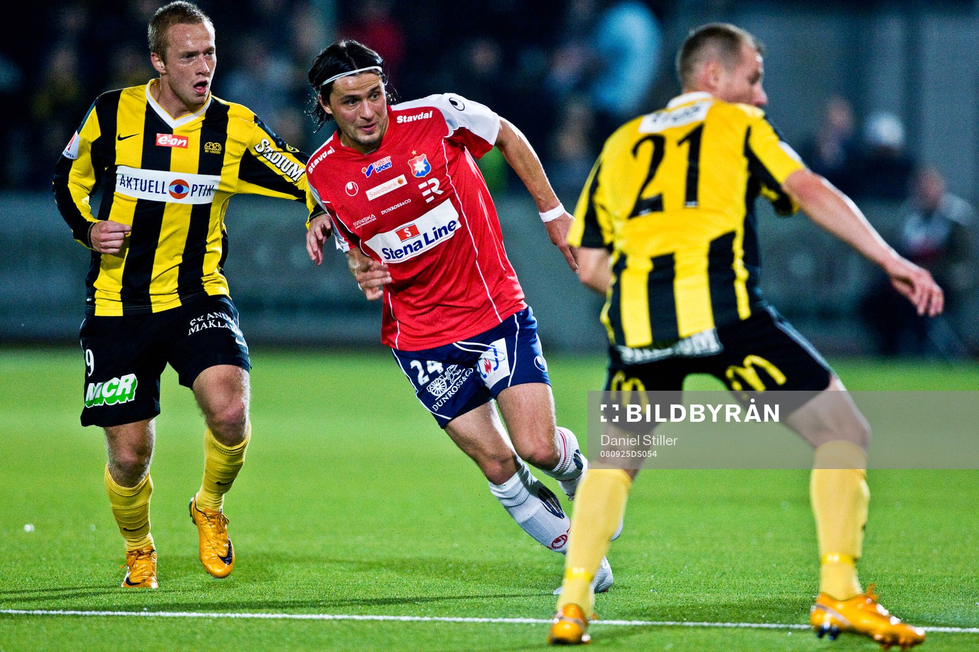Daniel Larsson och Jonas Henriksson, Häcken. Pavel